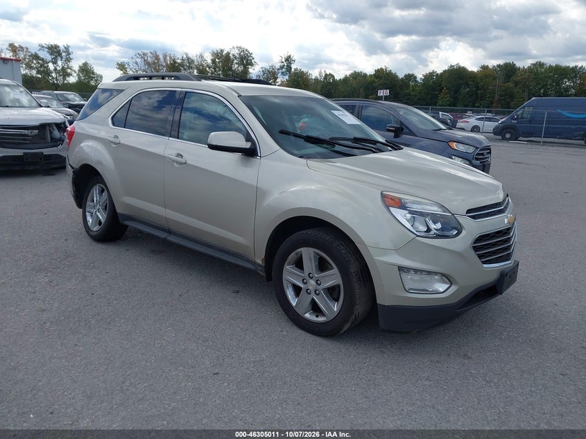 2016 CHEVROLET EQUINOX LT | 2GNALCEK5G1117960 | UPCARS