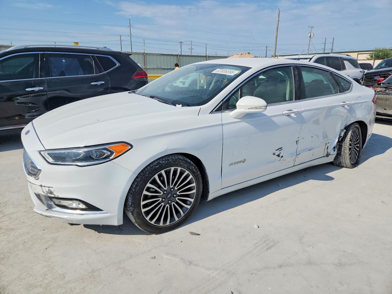 2018 FORD FUSION TITANIUM/PLATINUM HEV | 3FA6P0RU7JR147323 | UPCARS