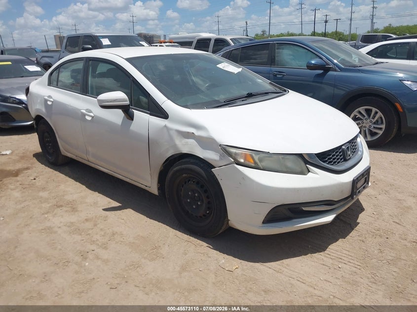 2015 HONDA CIVIC LX | 19XFB2F59FE708296 | UPCARS