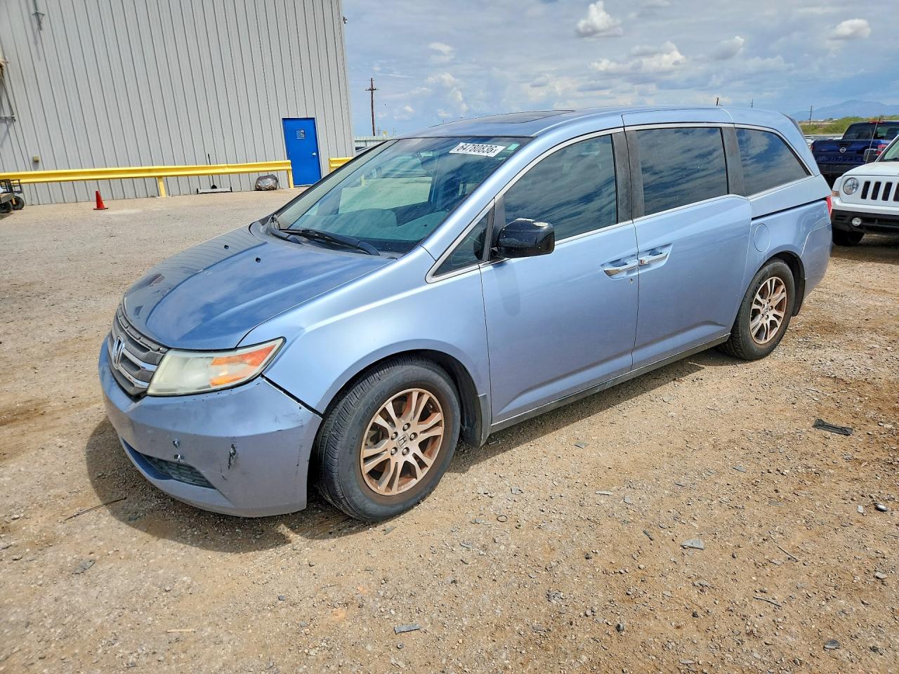 2013 HONDA ODYSSEY EXL | 5FNRL5H63DB061791 | UPCARS