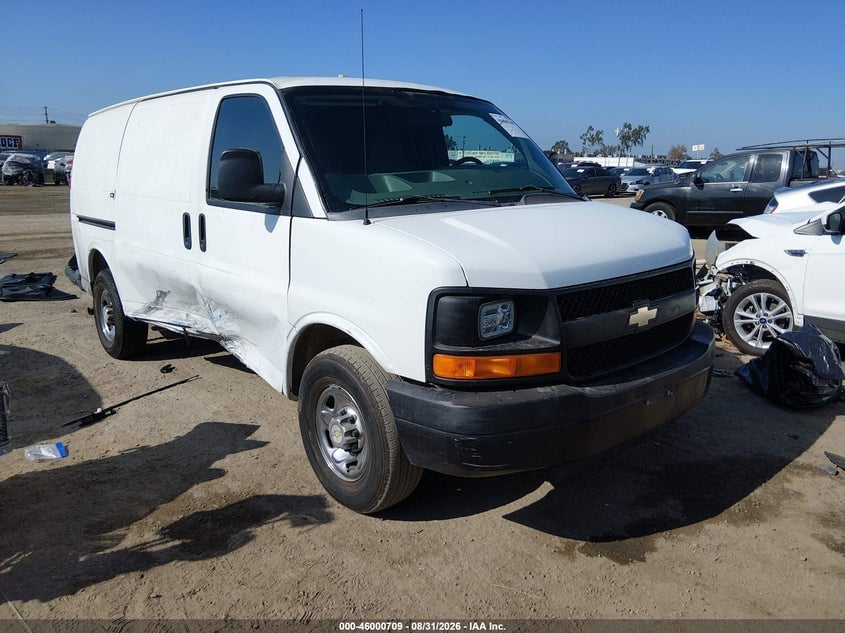 2012 CHEVROLET EXPRESS 2500 WORK VAN | 1GCWGFCA9C1168182 | UPCARS