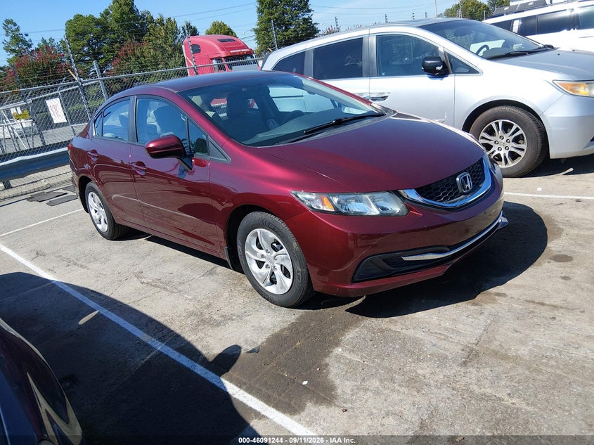 2014 HONDA CIVIC LX | 2HGFB2F52EH526685 | UPCARS