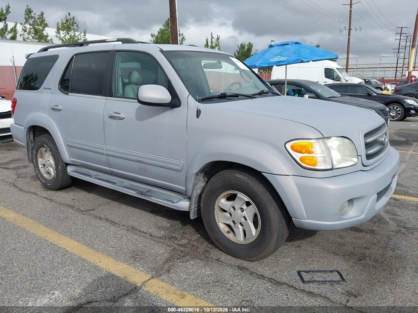 2002 TOYOTA SEQUOIA LIMITED V8 | 5TDZT38A42S094672 | UPCARS
