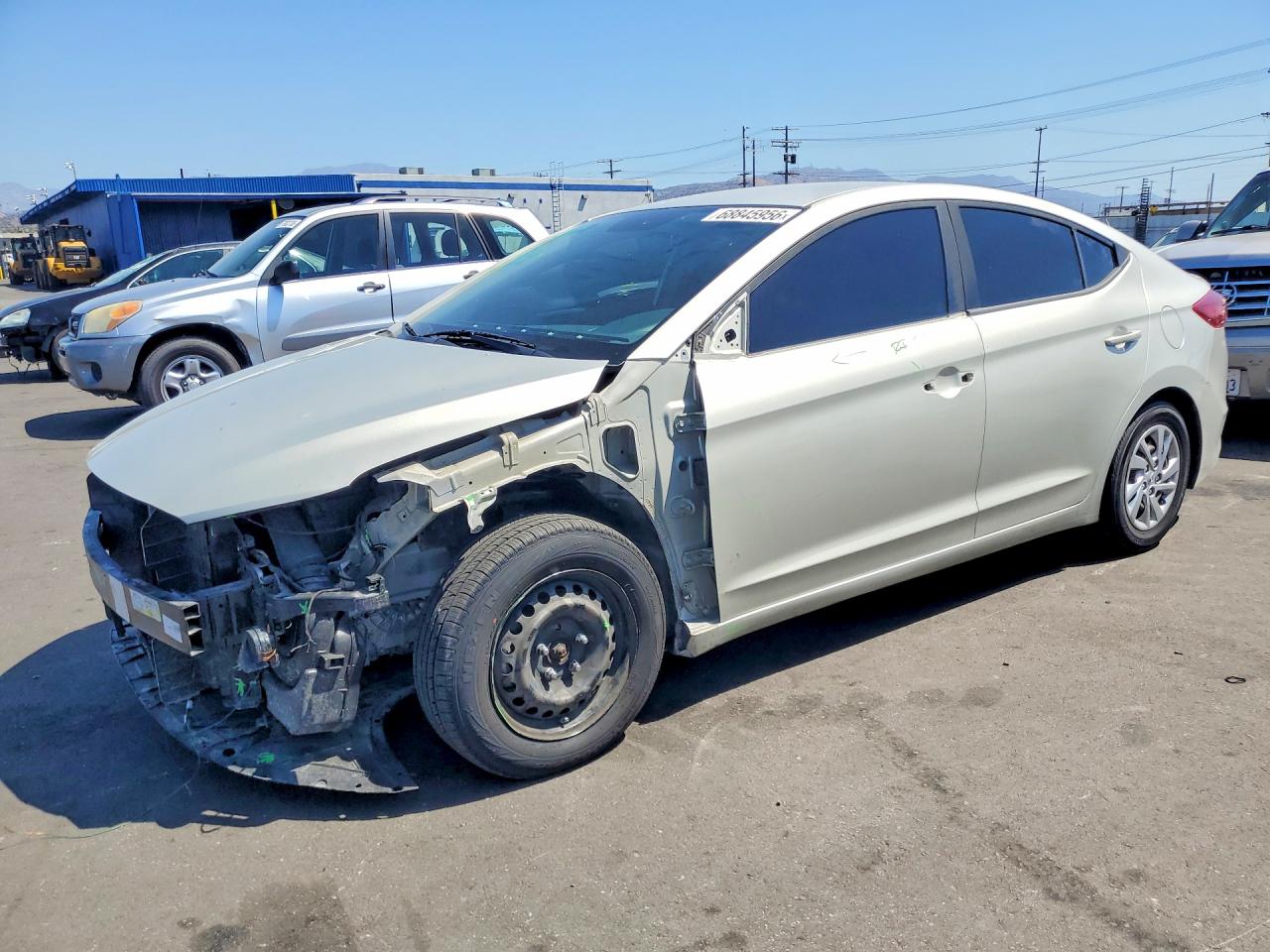 2017 HYUNDAI ELANTRA SE | KMHD74LF3HU377698 | UPCARS