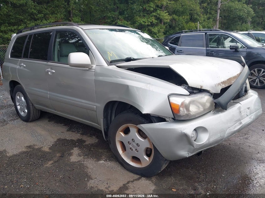 2005 TOYOTA HIGHLANDER LIMITED V6 | JTEEP21A250111222 | UPCARS