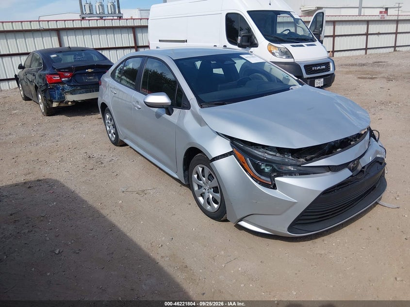2025 TOYOTA COROLLA LE | 5YFB4MDE8SP295433 | UPCARS