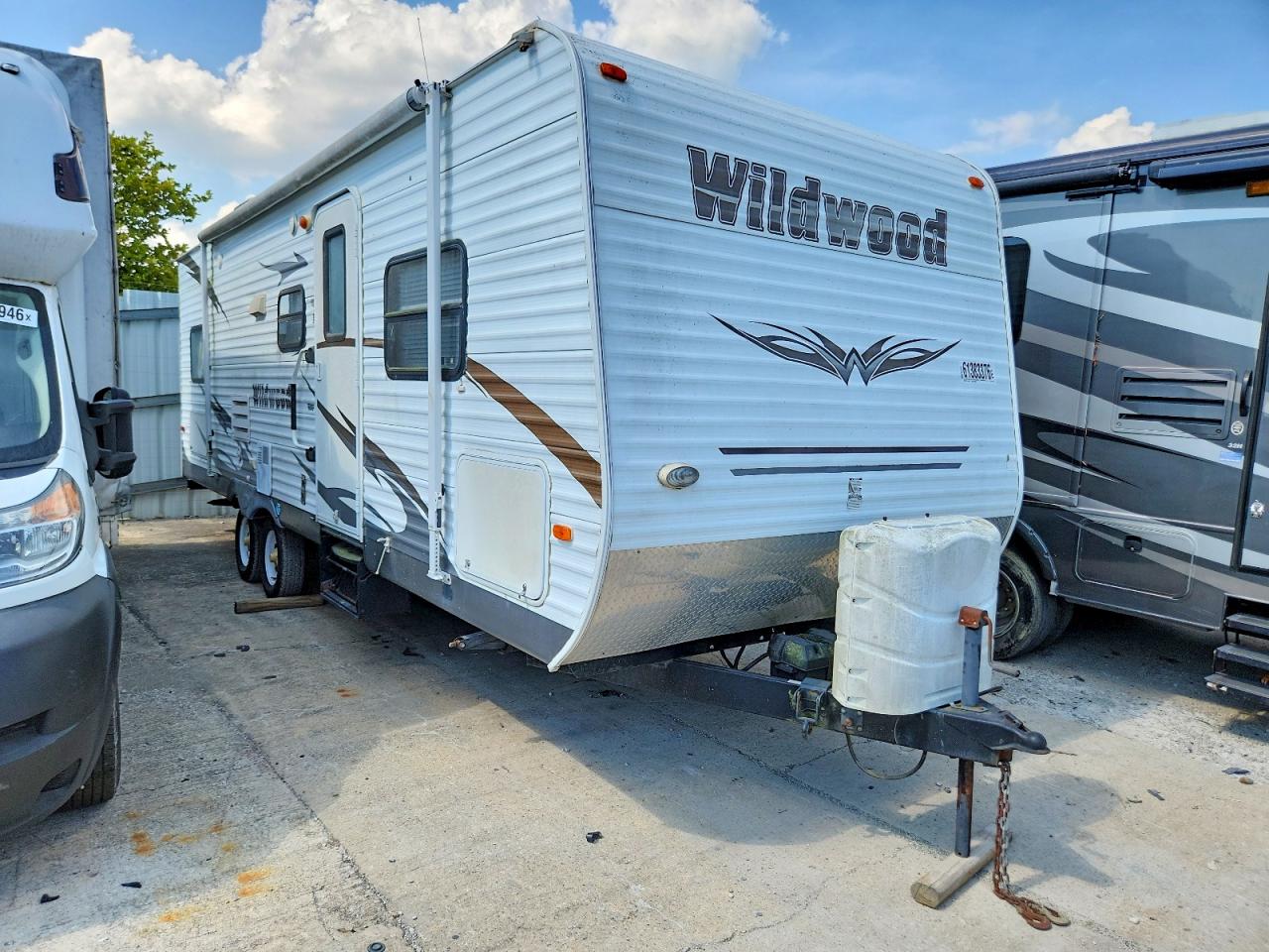 2012 FORESRIVER WILDWOOD FOREST RIVER  CAMPER | 4X4TWDB26CA246934 | UPCARS