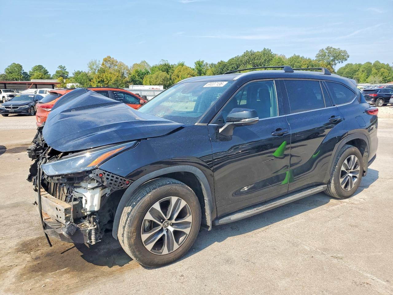 2022 TOYOTA HIGHLANDER XLE | 5TDGZRAH8NS119237 | UPCARS