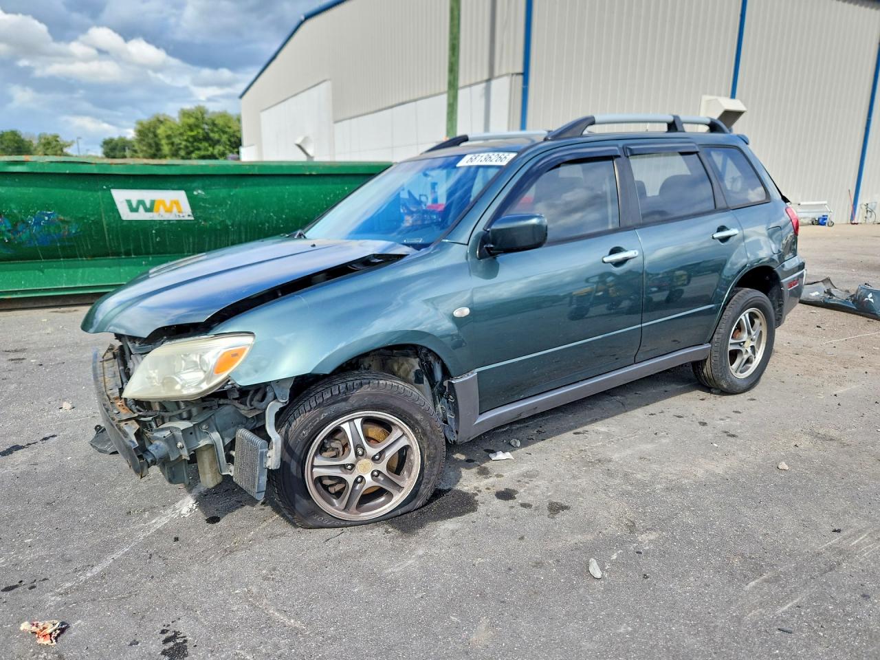 2006 MITSUBISHI OUTLANDER LS | JA4LX31F16U060037 | UPCARS
