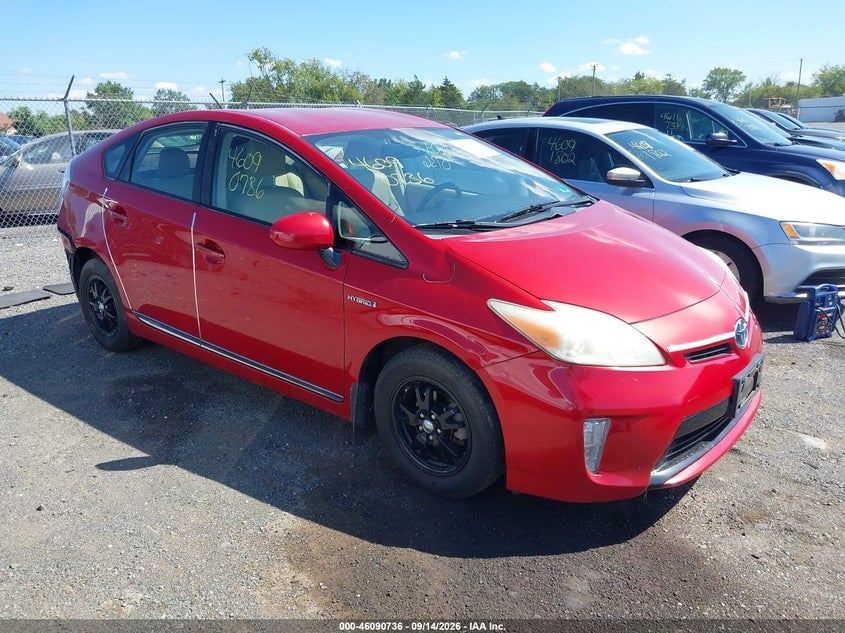 2012 TOYOTA PRIUS FOUR | JTDKN3DU6C5409362 | UPCARS