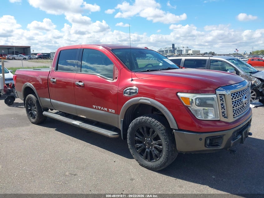 2016 NISSAN TITAN XD PLATINUM RESERVE DIESEL | 1N6BA1F46GN509820 | UPCARS