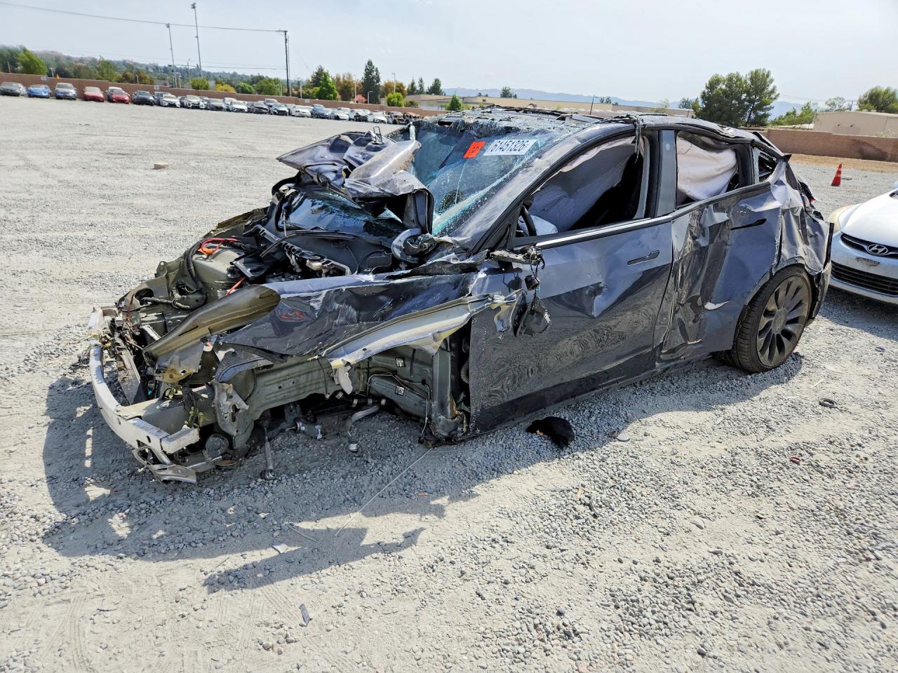 2021 TESLA MODEL Y | 5YJYGDEF6MF272529 | UPCARS
