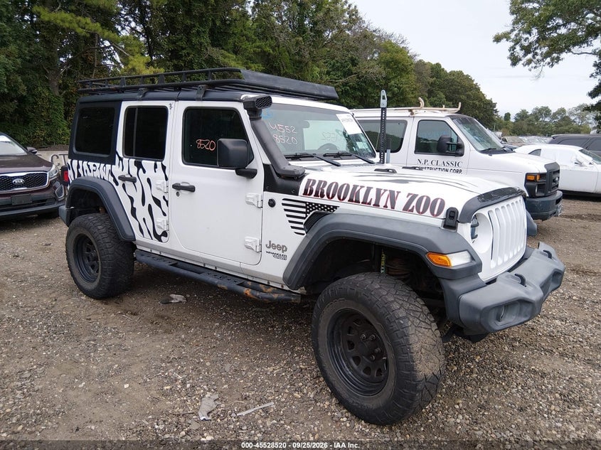 2018 JEEP WRANGLER UNLIMITED SPORT S 4X4 | 1C4HJXDG0JW284390 | UPCARS