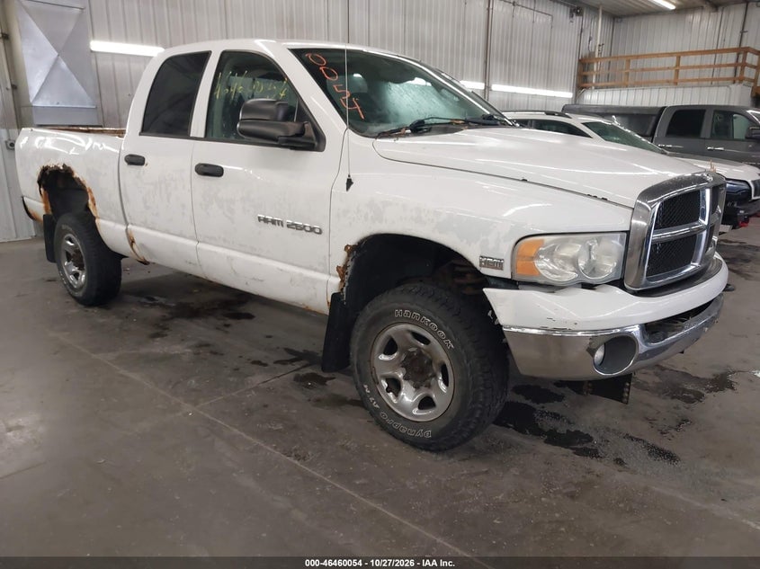 2004 DODGE RAM 2500 SLT/LARAMIE | 3D7KU28D24G160890 | UPCARS