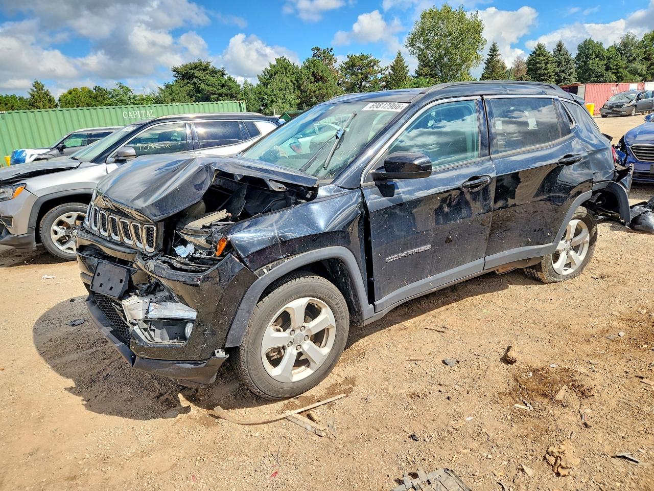 2021 JEEP COMPASS LATITUDE | 3C4NJDBB7MT566674 | UPCARS