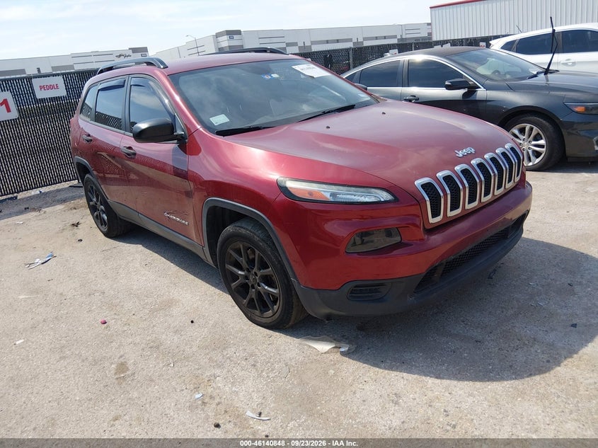 2016 JEEP CHEROKEE SPORT | 1C4PJLABXGW222436 | UPCARS