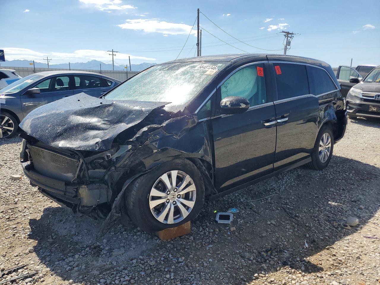 2014 HONDA ODYSSEY EXL | 5FNRL5H60EB113590 | UPCARS