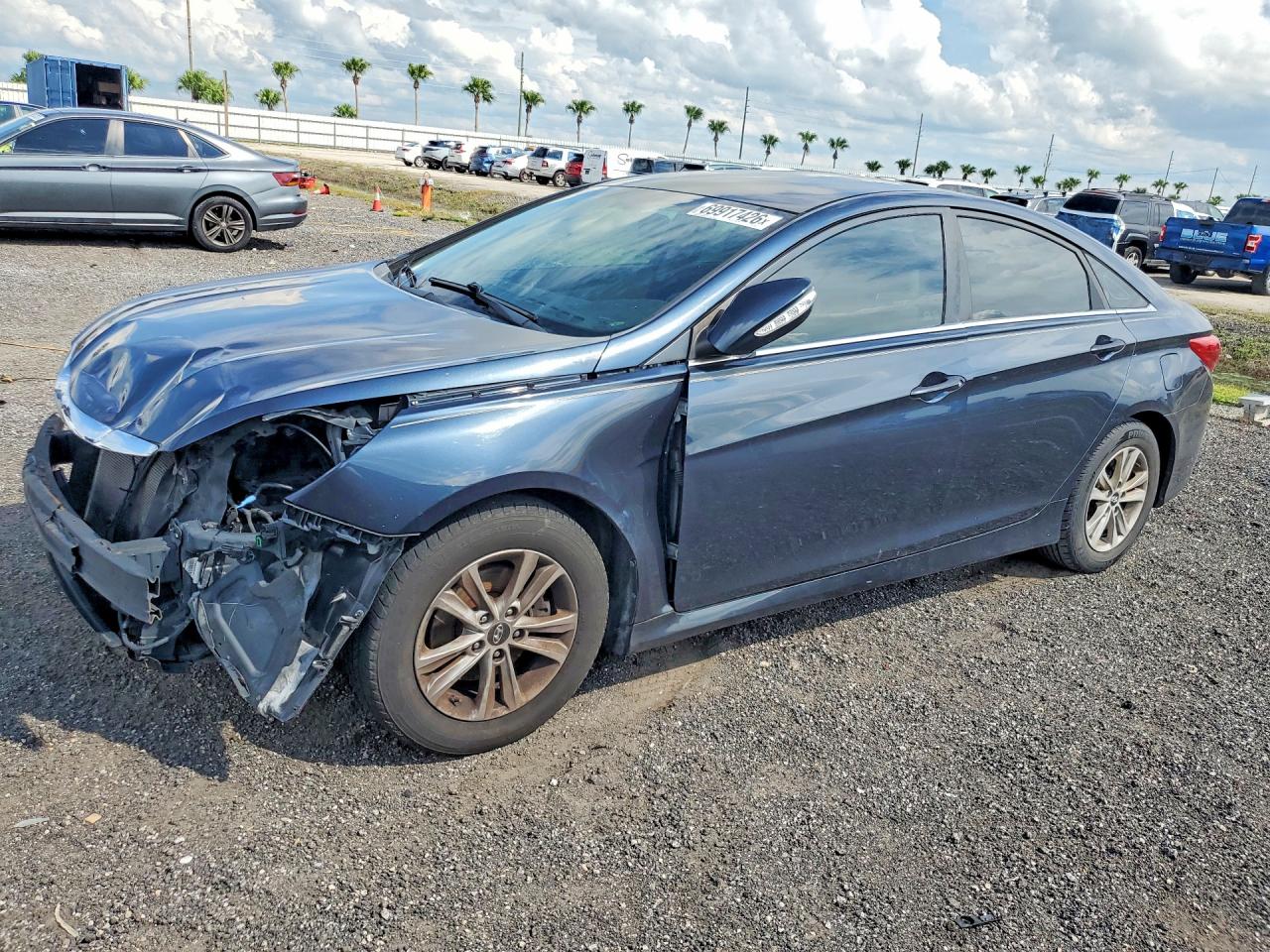 2014 HYUNDAI SONATA GLS | 5NPEB4AC9EH862482 | UPCARS