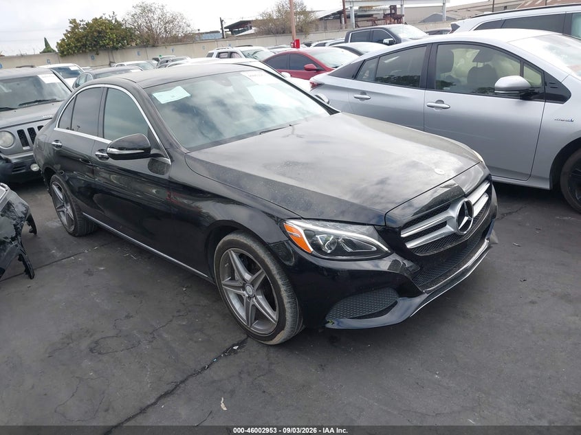 2015 MERCEDES-BENZ C 300 4MATIC | 55SWF4KBXFU069589 | UPCARS