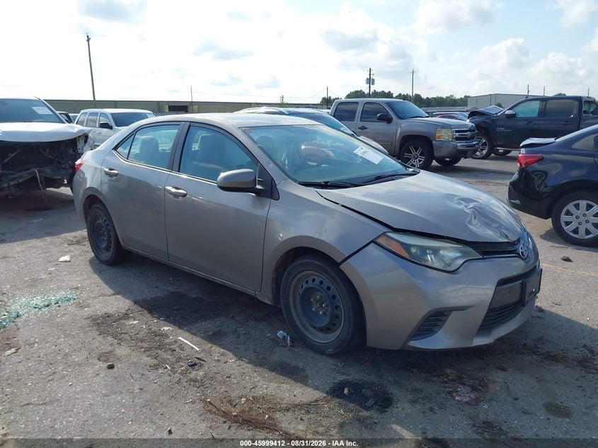 2015 TOYOTA COROLLA LE | 5YFBURHE6FP291393 | UPCARS