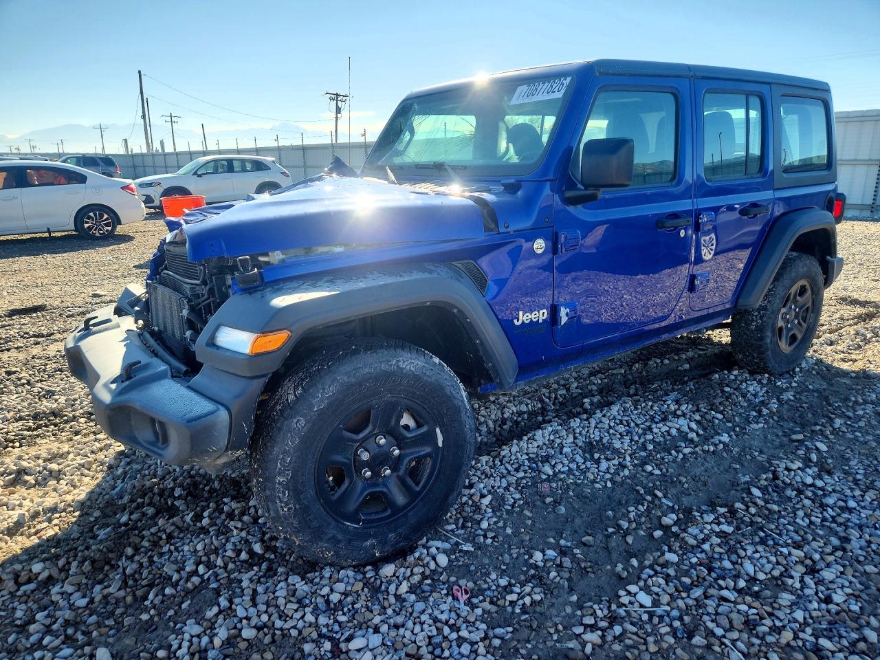2018 JEEP WRANGLER SPORT | 1C4HJXDN9JW283334 | UPCARS