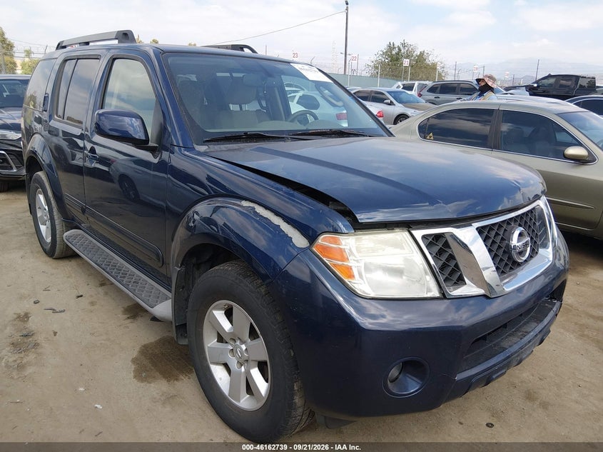 2012 NISSAN PATHFINDER SV | 5N1AR1NN8CC603233 | UPCARS