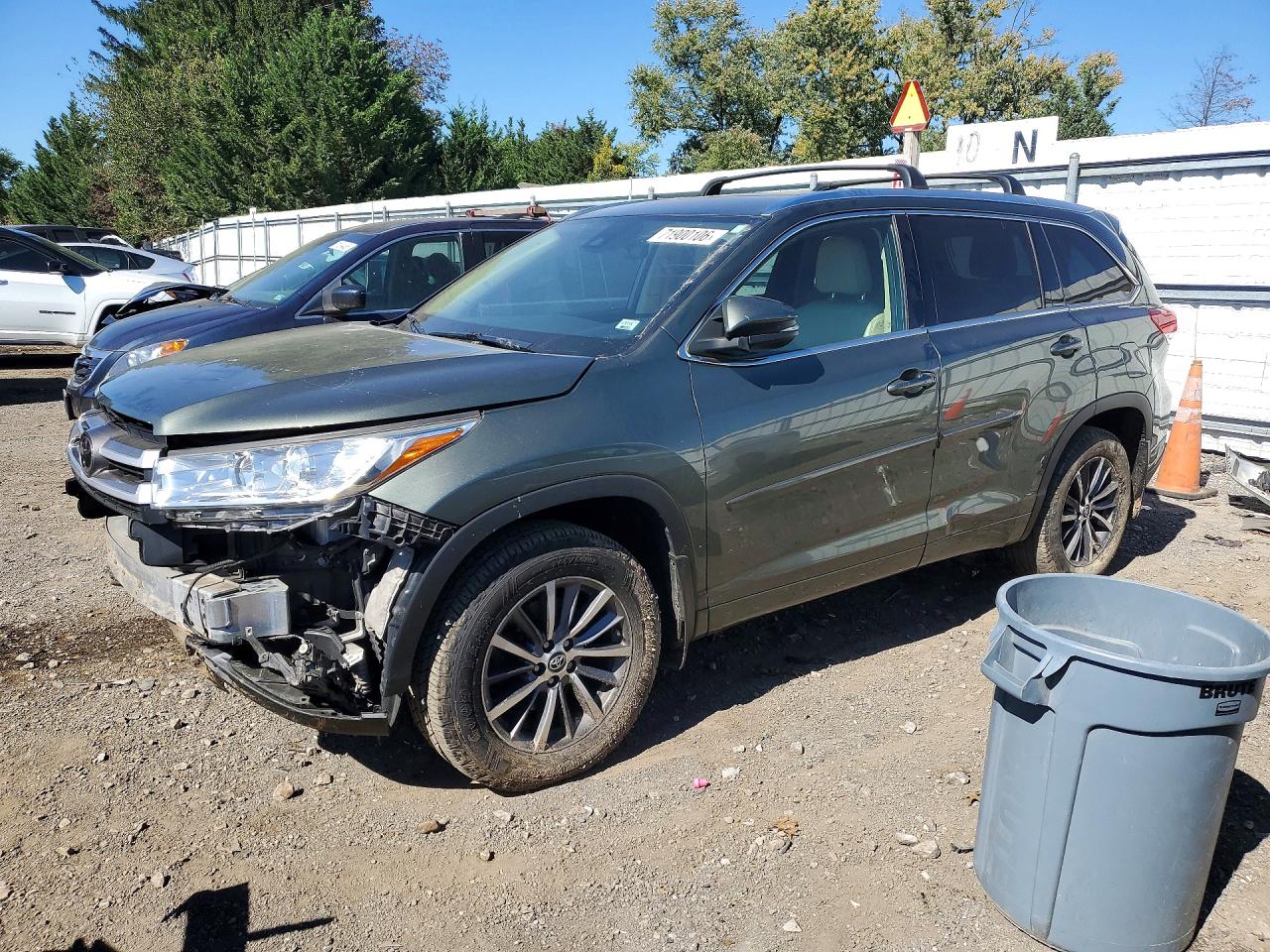 2018 TOYOTA HIGHLANDER XLE | 5TDJZRFH2JS805654 | UPCARS