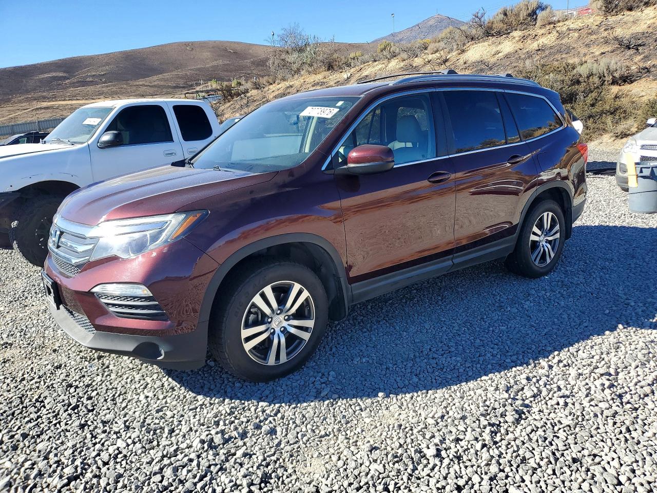 2017 HONDA PILOT EXL | 5FNYF6H50HB000646 | UPCARS