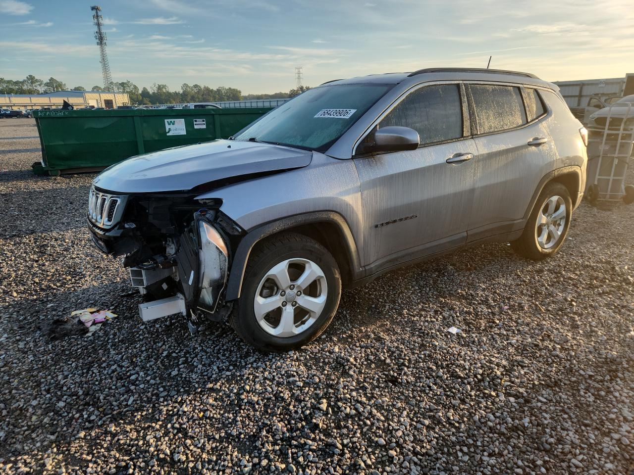 2019 JEEP COMPASS LATITUDE | 3C4NJCBB9KT655024 | UPCARS