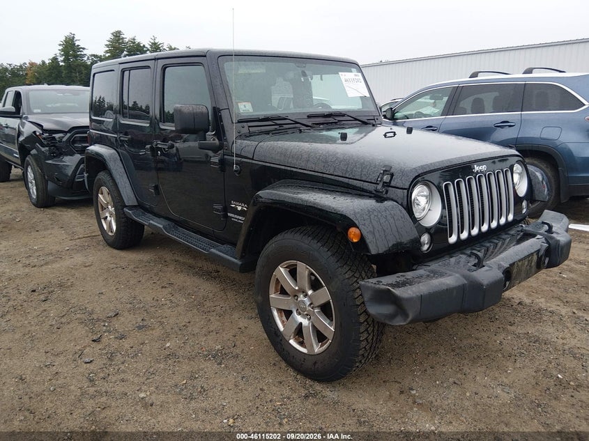 2017 JEEP WRANGLER UNLIMITED SAHARA 4X4 | 1C4BJWEGXHL733536 | UPCARS