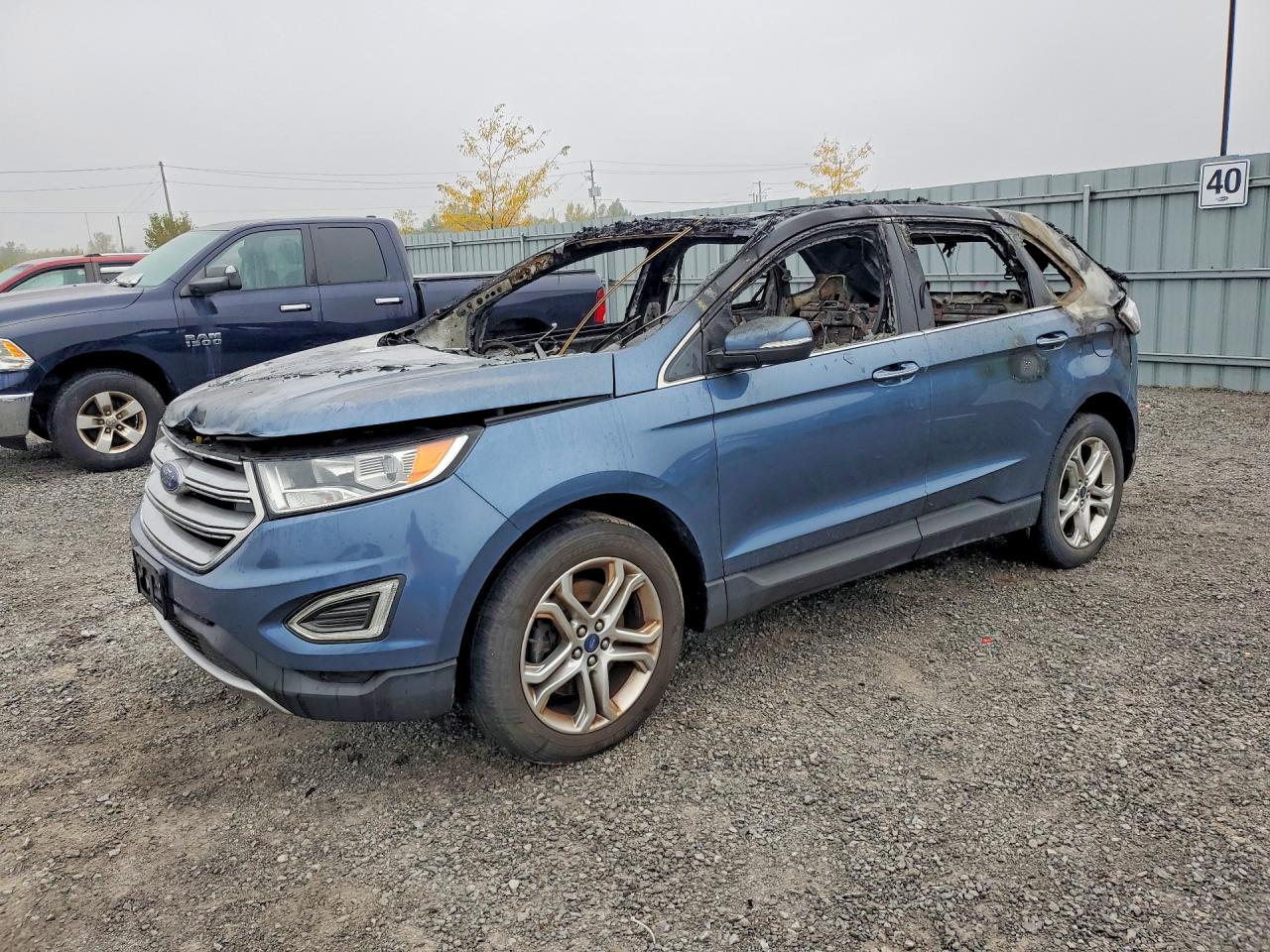 2018 FORD EDGE TITANIUM | 2FMPK4K99JBB13890 | UPCARS