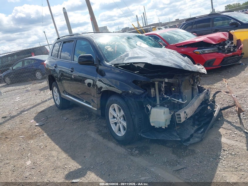 2013 TOYOTA HIGHLANDER SE V6 | 5TDBK3EH1DS178327 | UPCARS