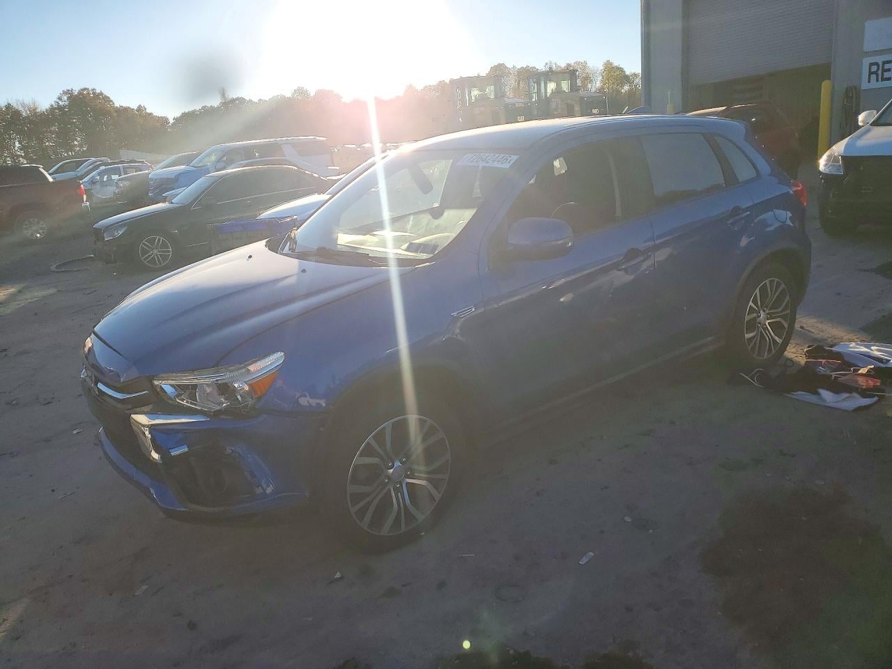 2018 MITSUBISHI OUTLANDER ES | JA4AR3AU4JU023699 | UPCARS