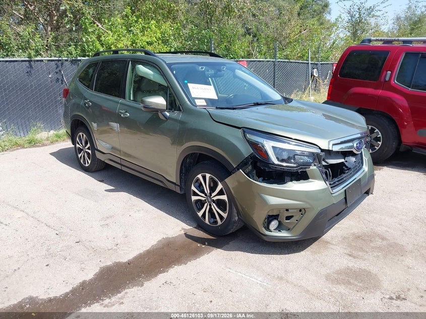 2021 SUBARU FORESTER LIMITED | JF2SKAUC0MH401456 | UPCARS