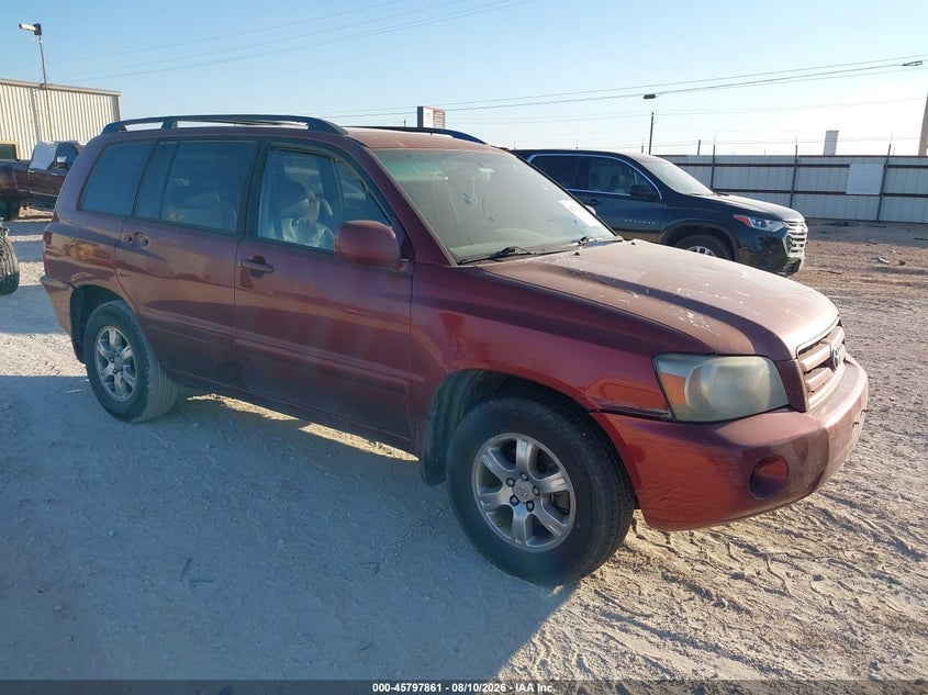 2005 TOYOTA HIGHLANDER V6 | JTEGP21AX50046032 | UPCARS
