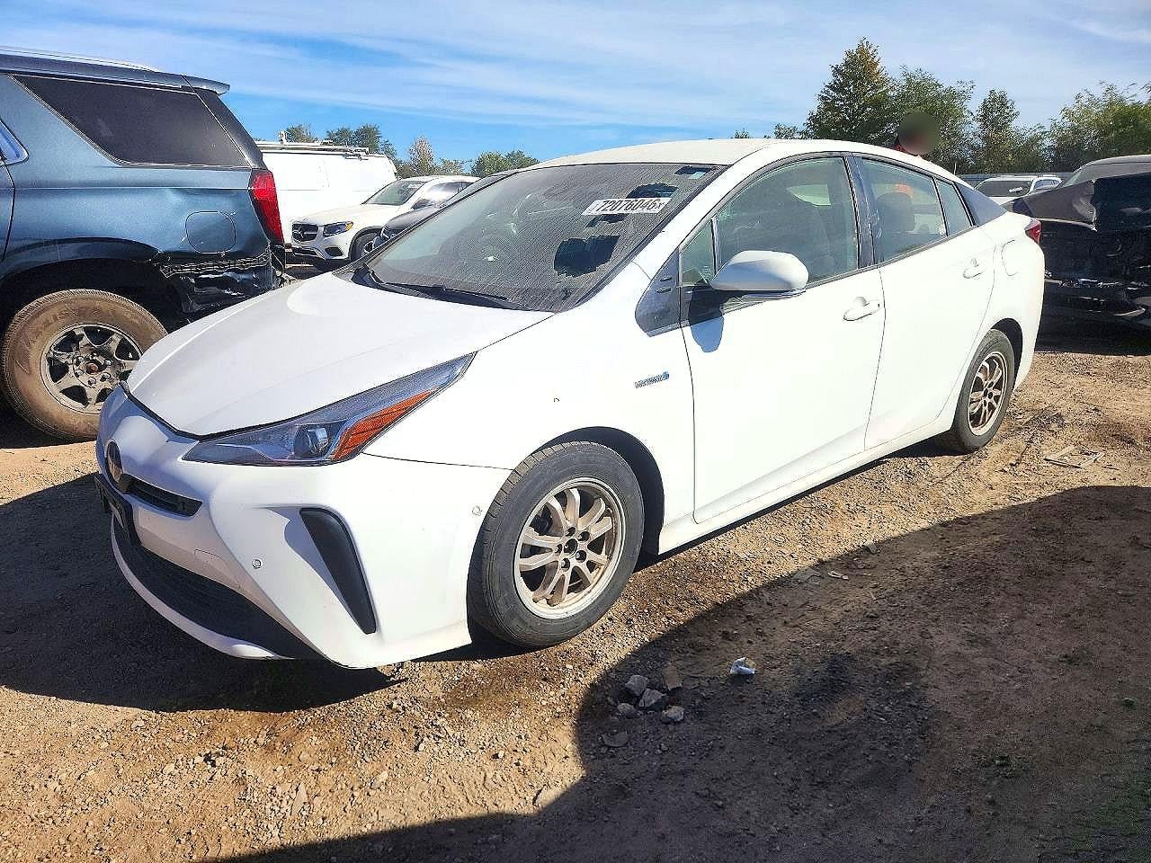 2020 TOYOTA PRIUS LE | JTDKARFU3L3114095 | UPCARS