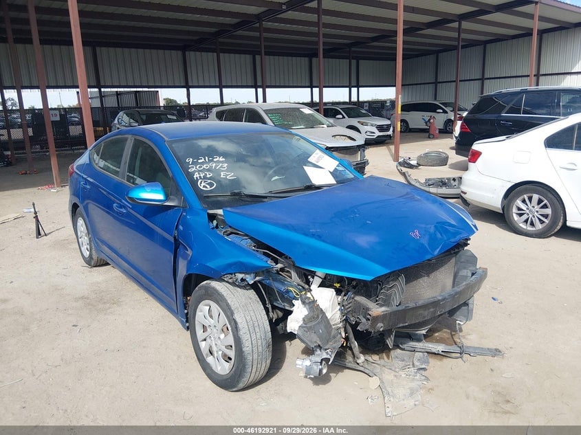 2017 HYUNDAI ELANTRA SE | 5NPD84LF4HH055163 | UPCARS