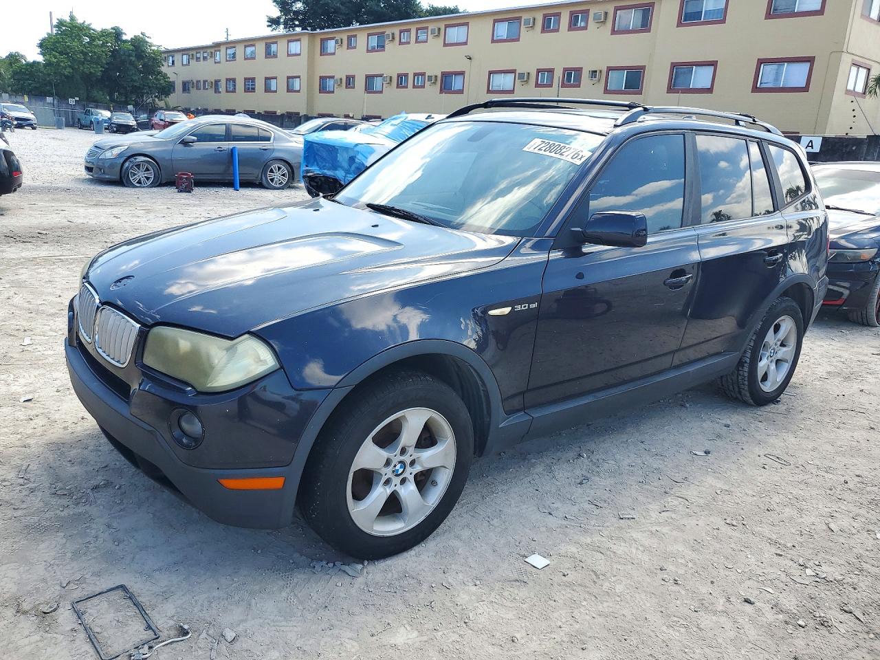 2008 BMW X 3.0SI | WBXPC93438WJ02400 | UPCARS
