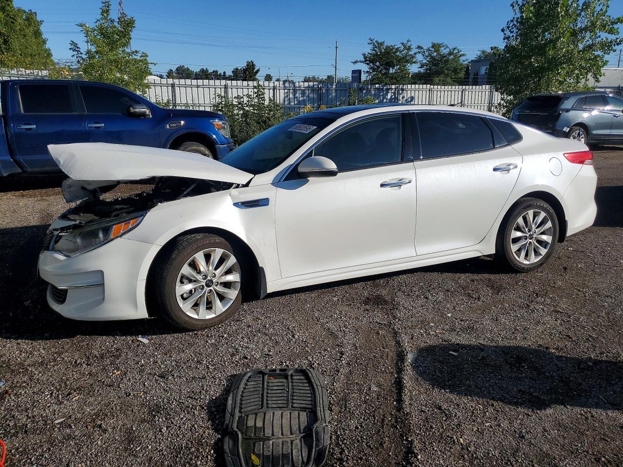 2018 KIA OPTIMA EX | 5XXGU4L35JG266372 | UPCARS