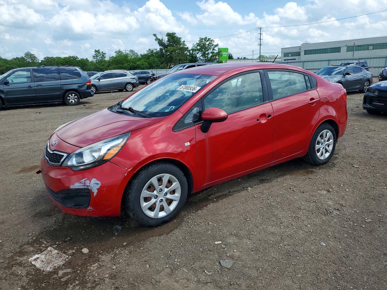 2013 KIA RIO LX | KNADM4A38D6153599 | UPCARS