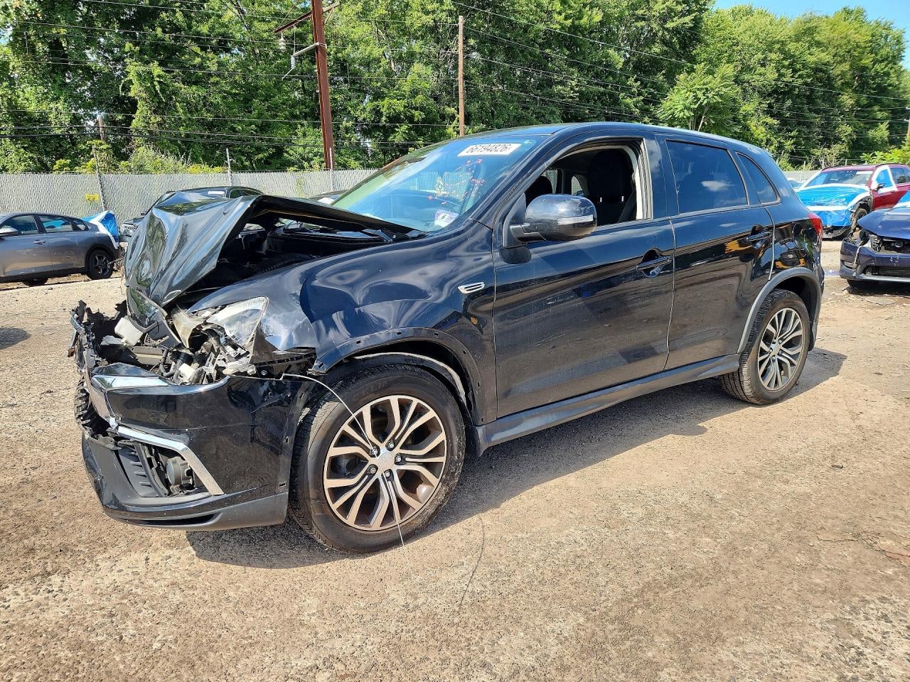 2019 MITSUBISHI OUTLANDER ES | JA4AP3AUXKU029658 | UPCARS