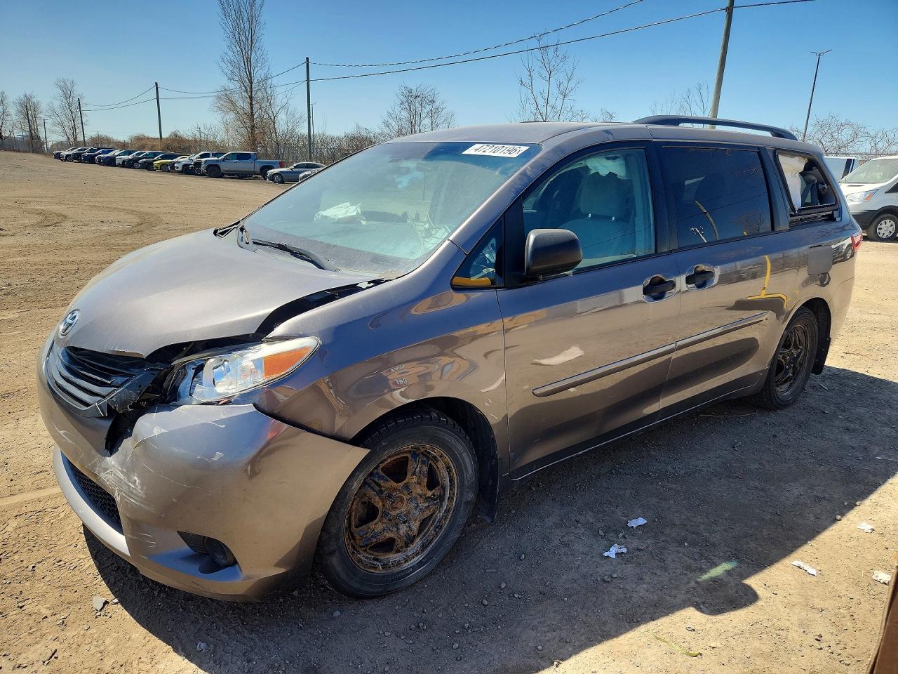 2015 TOYOTA SIENNA L 7-PASSENGER | 5TDZK3DC9FS570799 | UPCARS