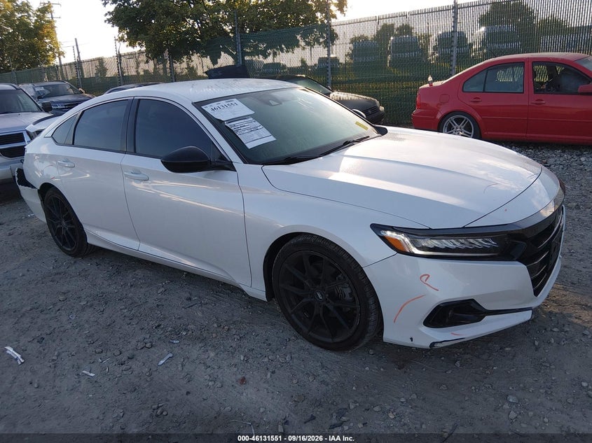2022 HONDA ACCORD SPORT | 1HGCV1F31NA008133 | UPCARS