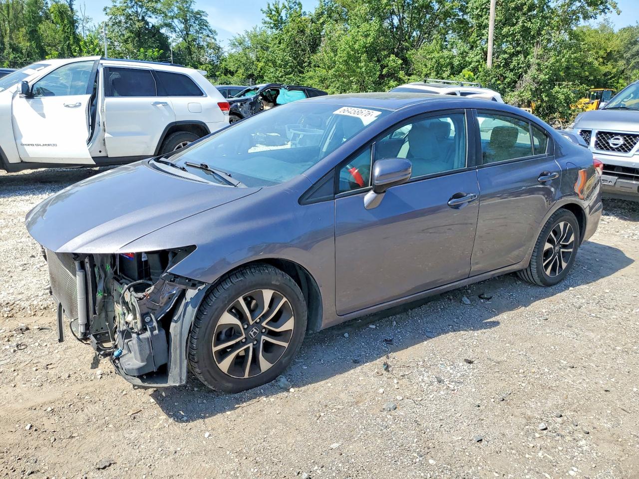 2014 HONDA CIVIC EX | 19XFB2F88EE246161 | UPCARS