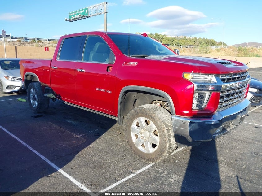 2022 CHEVROLET SILVERADO 2500HD 4WD  STANDARD BED LTZ | 1GC4YPEY1NF161558 | UPCARS