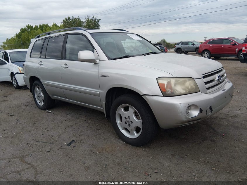 2006 TOYOTA HIGHLANDER LIMITED V6 | JTEEP21AX60140971 | UPCARS