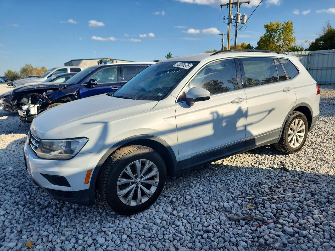 2018 VOLKSWAGEN TIGUAN SE | 3VV2B7AX4JM040220 | UPCARS