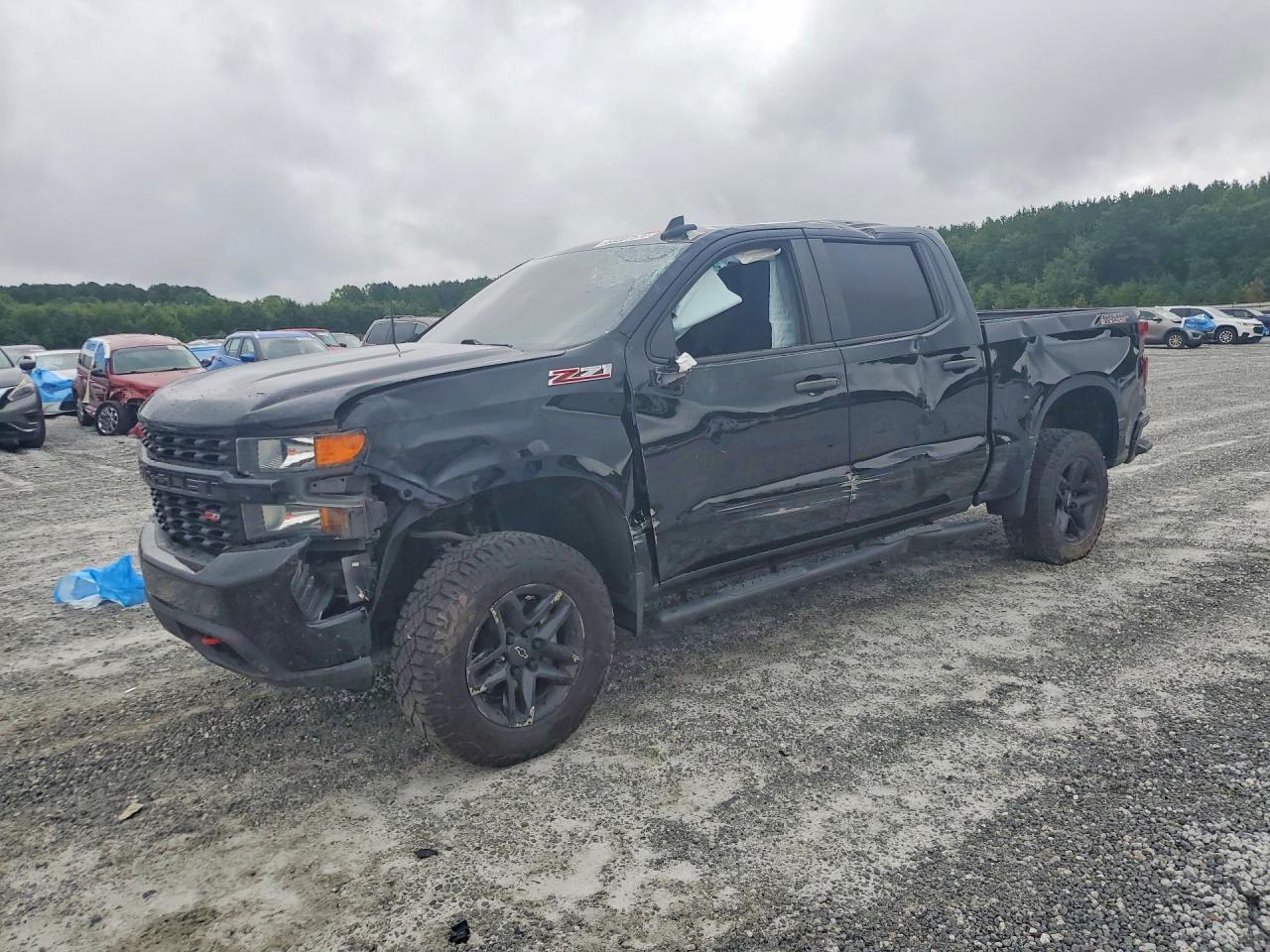 2021 CHEVROLET SILVERADO K1500 TRAIL BOSS CUSTOM | 3GCPYCEF4MG144769 | UPCARS