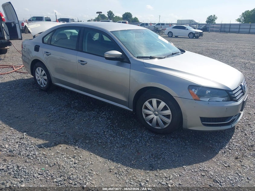 2013 VOLKSWAGEN PASSAT 2.5L S | 1VWAP7A30DC041618 | UPCARS