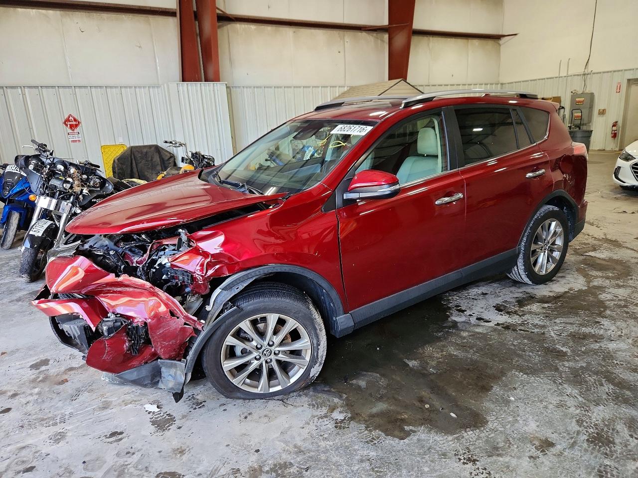 2018 TOYOTA RAV4 LIMITED | JTMYFREV1JD117316 | UPCARS